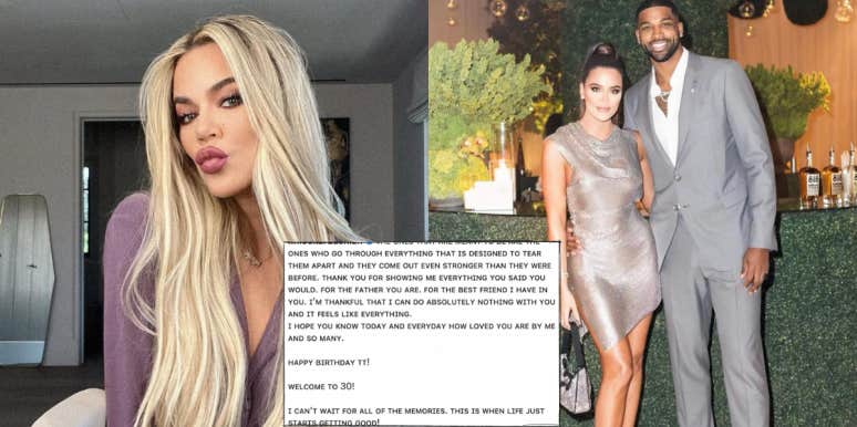 Fans React To Resurfaced Note Khloe Kardashian Wrote Tristan Thompson The Night He Cheated On Her Khloe Kardashian, Tristan Thompson