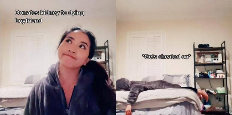 Woman Says She Donated Kidney To Dying Boyfriend Only To Get Cheated On Months Later Colleen Le on TikTok