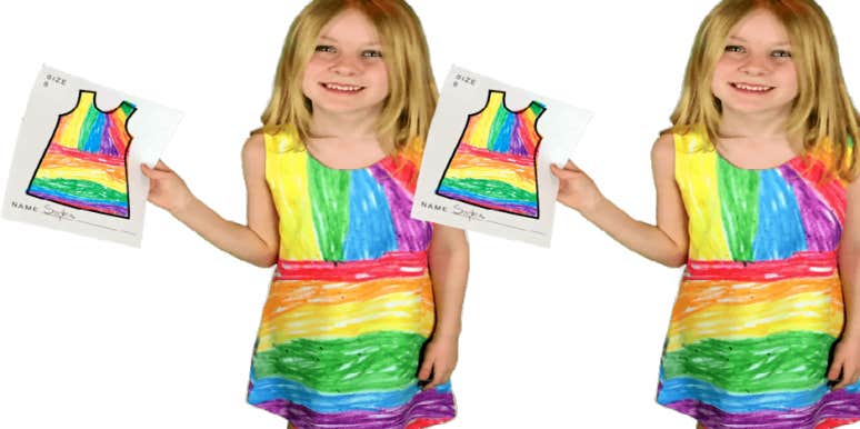 Picture This Clothing lets kids be their own designers. Picture This Clothing lets kids be their own designers.