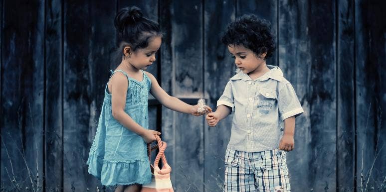Two kids Two kids