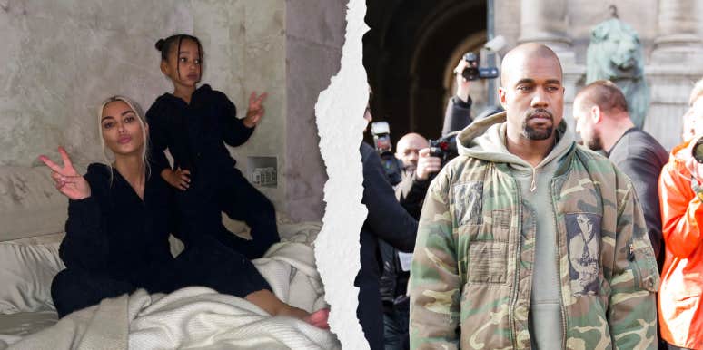 Source Claims Kim Kardashian Only Communicating With Kanye West Through Their Assistants Kim Kardashian, Chicago West, Kanye West