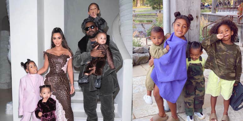 How Kim Kardashian & Kanye West Are Negatively Affecting Their Kids' Lives Kim Kardashian, Kanye West, North West, Chicago West, Psalm West, Saint West
