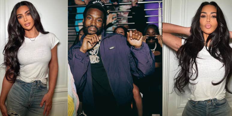 Are Kim Kardashian & Meek Mill Dating? Clues The Pair Are Secretly Hanging Out kim kardashian, meek mill