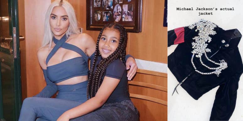 Kim Kardashian Called Out For Altering Michael Jackson’s Jacket For North West Kim Kardashian, North West, Michael Jackson jacket