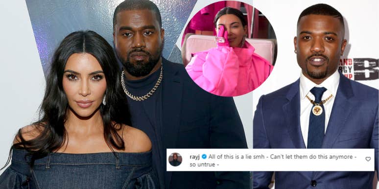 Ray J Brands Kim Kardashian’s Narrative About Sex Tape A Lie Kim Kardashian, Kanye West, Ray J