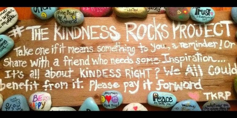 The Kindness Rocks Project Is Empowering People To Spread Happiness And Optimism Everywhere