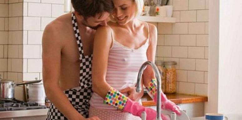 Are you in a long-term relationship? sexy kitchen couple