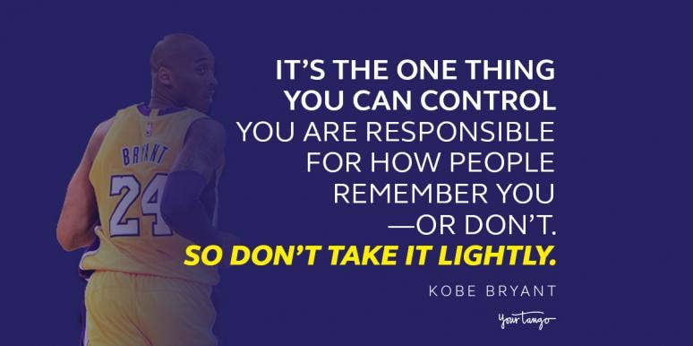 65 Best Kobe Bryant Quotes On Hard Work Yourtango