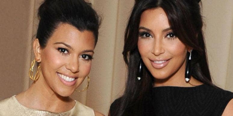 Kourtney Kardashian & Kim Kardashian Kourtney Kardashian & Kim Kardashian