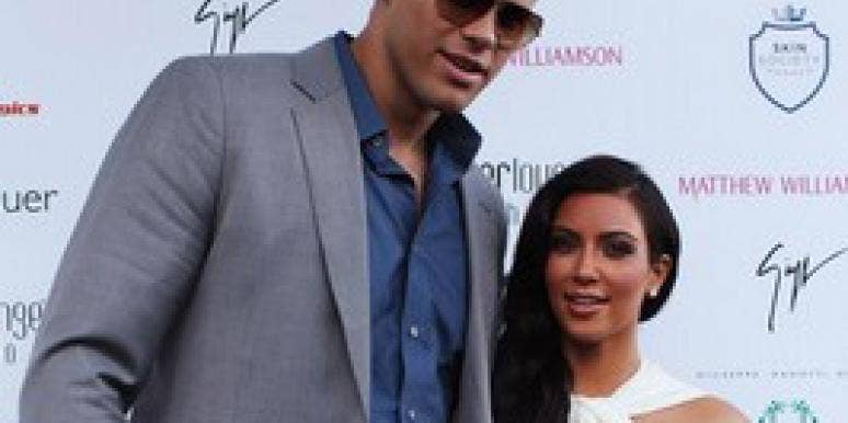 Kris Humphries and Kim Kardashian