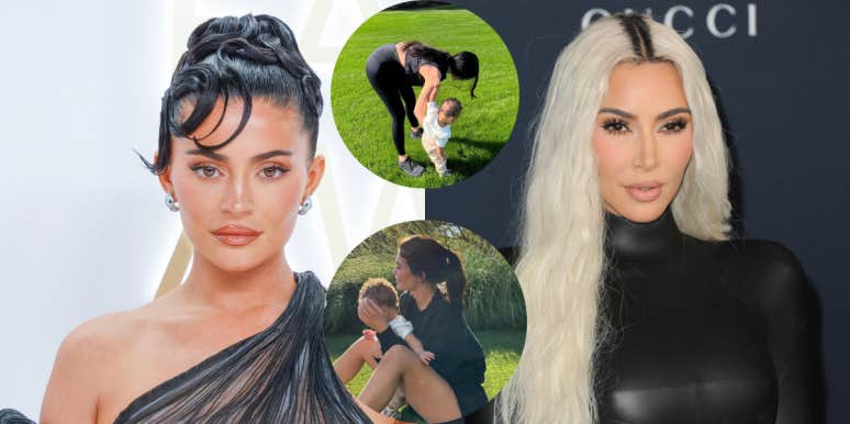 Kylie Jenner Accused Of Releasing Photos Of Her Son To 'Distract' From Kim Kardashian's Balenciaga Scandal Kylie Jenner, Kim Kardashian