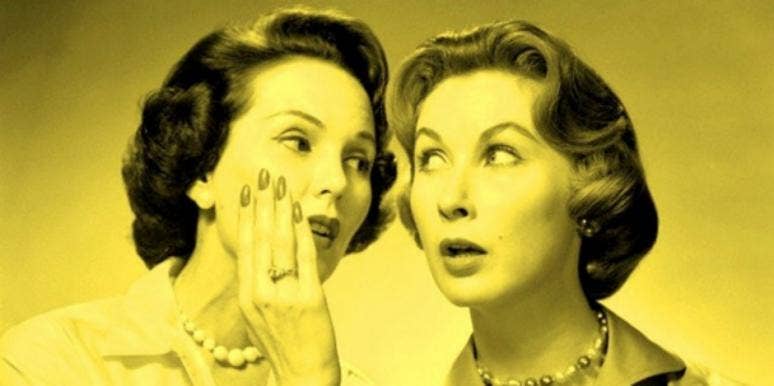 woman talking women talking