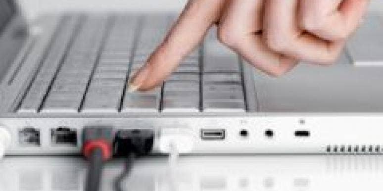 Why You Should Remain Facebook Friends With An Ex woman's hand pressing laptop keyboard