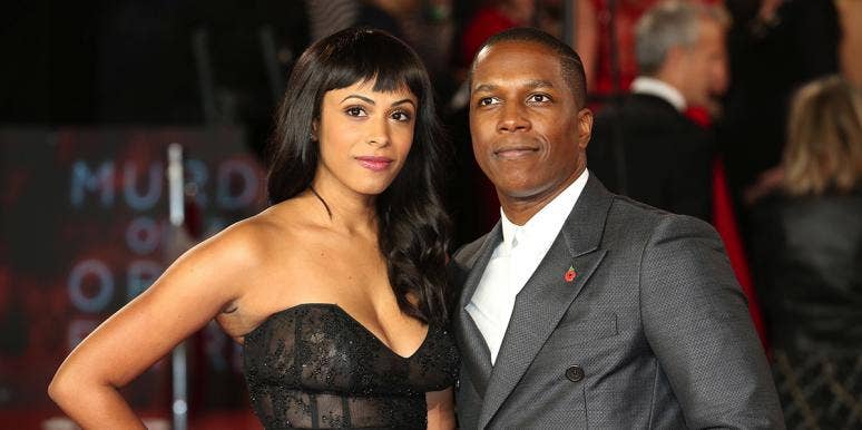 Leslie Odom Jr. and Nicolette Robinson Leslie Odom Jr. and Nicolette Robinson