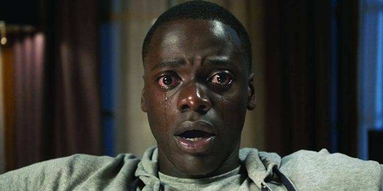 Lessons Of Unspeakable Trauma From The Film ‘Get Out’ man crying and staring into camera