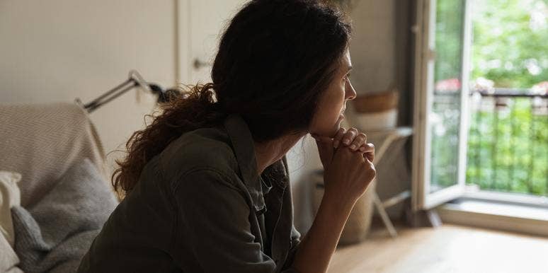 A Letter To Myself The Day I Decided To Divorce sad woman