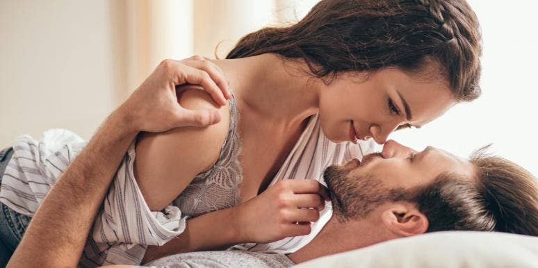 libido changes smiling couple in bed