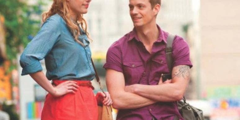 Greta Gerwig as Lola and Joel Kinnaman as Luke in 'Lola Versus.' Greta Gerwig as Lola and Joel Kinnaman as Luke in 'Lola Versus.'