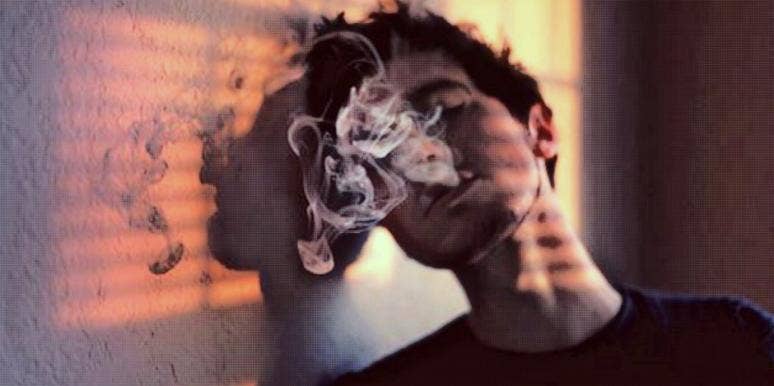 Guy smoking Guy smoking