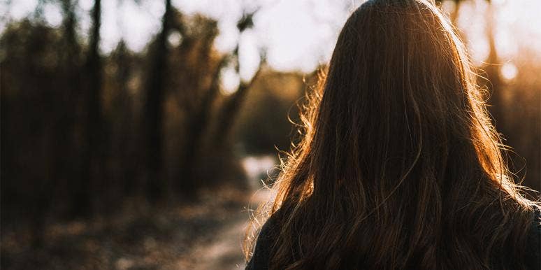 I’m a Lost Girl of ADHD woman walking alone