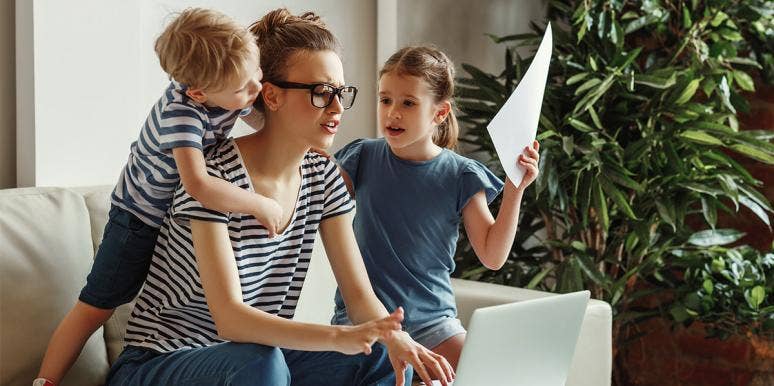 I Never Appreciated My Single Mom — Until I Became One Myself mom with her 2 kids