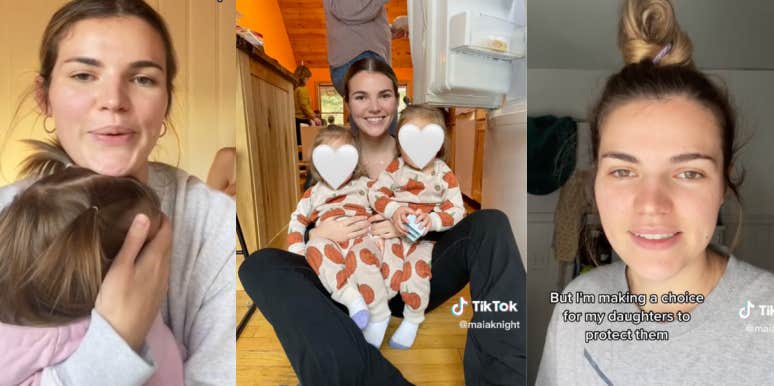 Why Did Maia Knight Stop Showing Her Twins' Faces Online? Scout & Violet's Mom Explains Her Choice Maia Knight, Scout, Violet