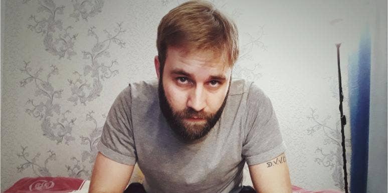 male victims of sexual assault man looking directly at camera