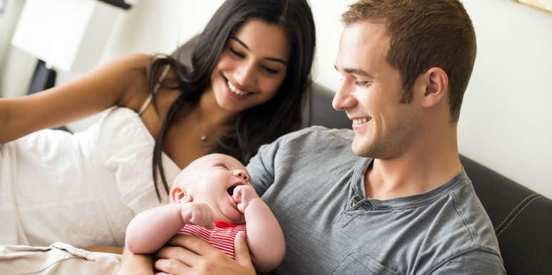 Man Seeks Advice Because His Wife Wants To Go Back To Work But He Thinks She 'Belongs At Home With The Baby couple, baby