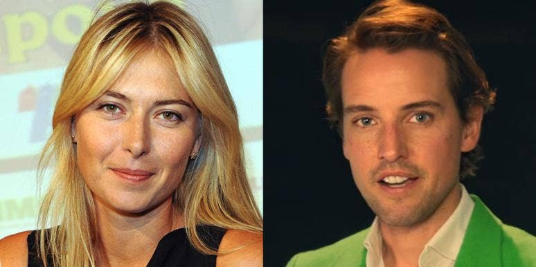 Maria Sharapova and Alexander Gilkes Maria Sharapova and Alexander Gilkes