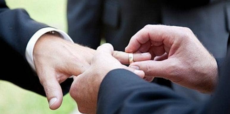 Arguments Against Gay Marriage men getting married