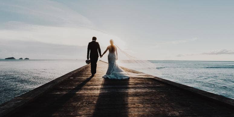 Why I Think Marriage Is For Idiots wedding couple