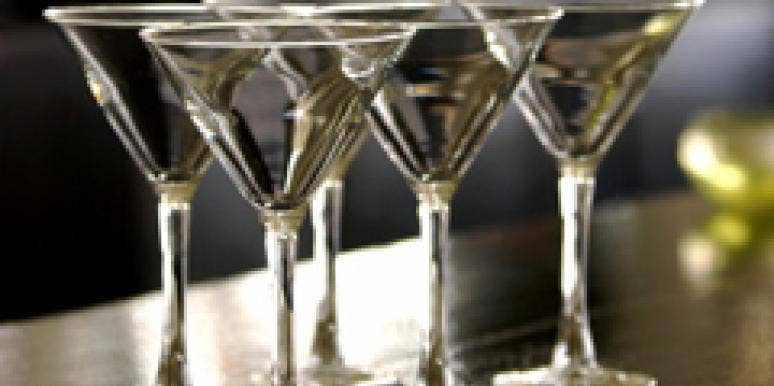 martini glasses
