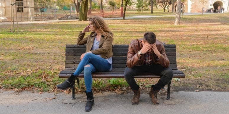 Couple having problems Couple having problems