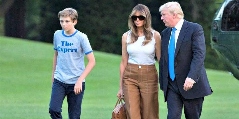 Melania And Barron Trump Finally Left NYC To Move Into The White House Melania And Barron Trump Finally Left NYC To Move Into The White House
