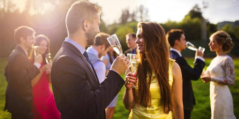 Men Most Likely To Cheat At Weddings