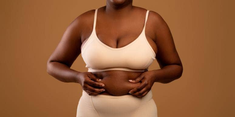 Men Prefer Women With Chubby Bellies, According To Study woman with belly fat