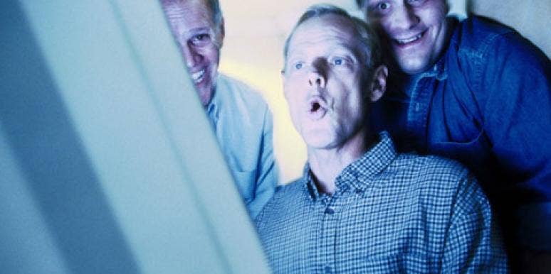 porn men men watching porn