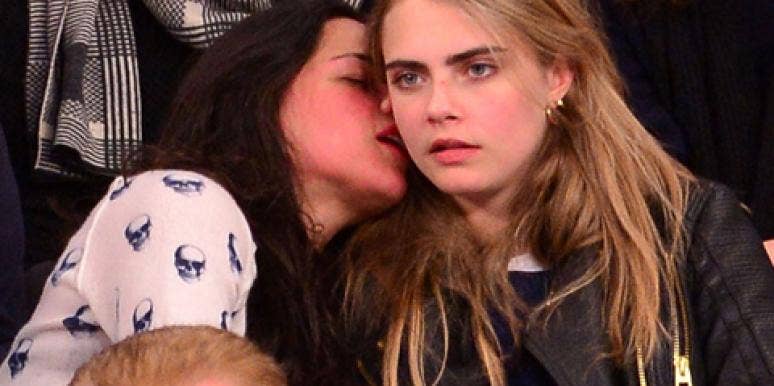 Michelle Rodriguez Cara Delevingne Kiss Michelle Rodriguez Cara Delevingne Kiss