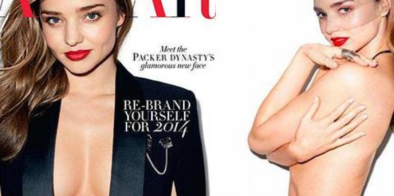 Miranda Kerr's birthday suit is a gift to the whole world! Miranda Kerr's birthday suit is a gift to the whole world!