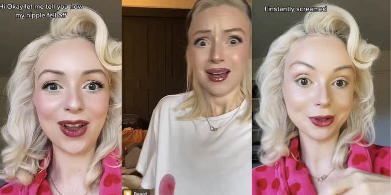 Jasmine Chiswell Says Her Baby Bit Her Nipple Off While She Was Nursing & She Didn't Notice Until The Next Morning Jasmine Chiswell, tiktok, breastfeeding