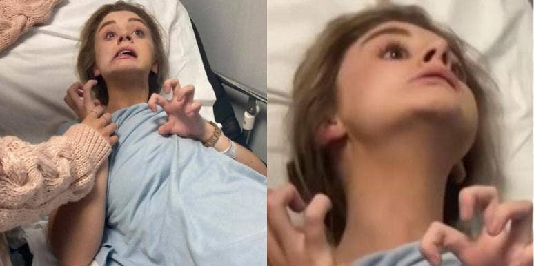 Watch Mom's Video Of 'Possessed' Teen Daughter Whose Drink Was Spiked still from mom's video of possessed daughter whose drink was spiked