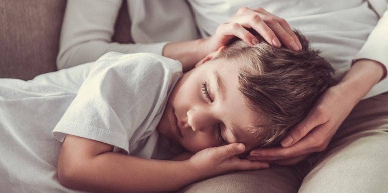 Mother's Family Expresses Concern Over Her 16-Year-Old Autistic Son Being Clingy mom wonders if shes wrong for letting her autistic son sleep on her lap