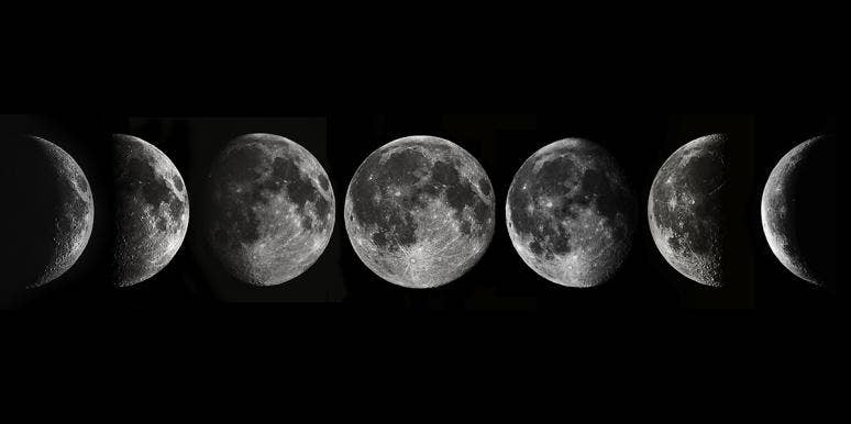 the 8 phases of the Moon