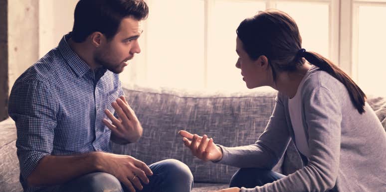 4 Most Common 'Emotional Blind Spots' That Surface As Red Flags In Relationships (And How To Correct Them) couples in conflict