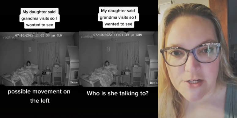 TikToker Catches Daughter Talking To Deceased Grandmother On Video TikTok