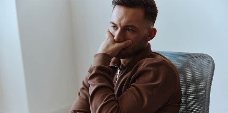 My Mother-In-Law Told Me To Divorce Her Daughter serious man thinking