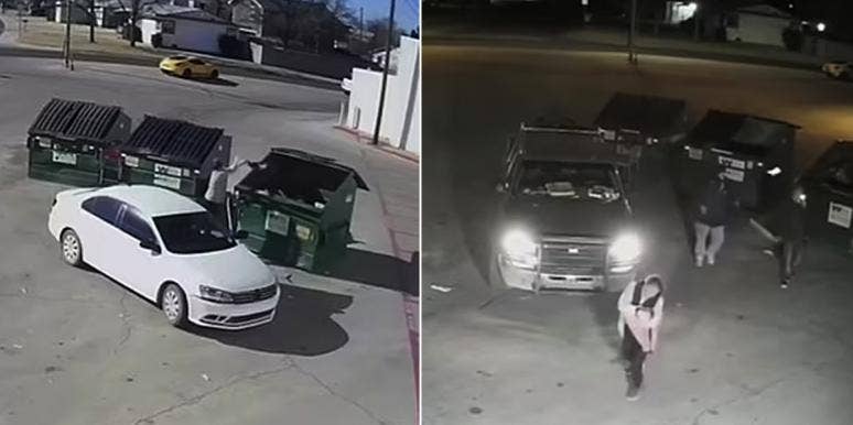 Shocking Video Captured Mom Tossing Newborn Baby In The Dumpster mother throws newborn baby in the dumpster