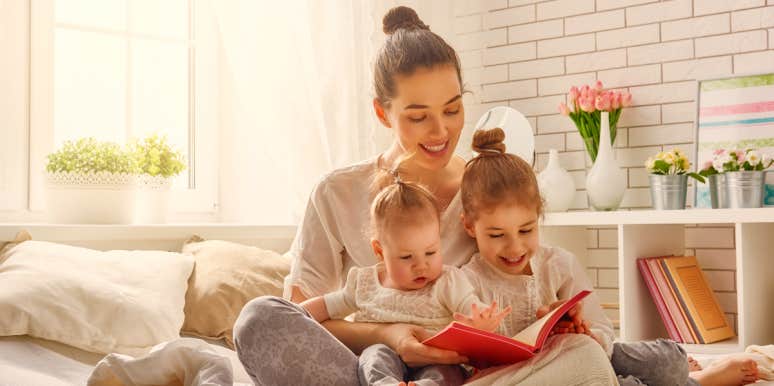 Mother Wants To Ban Children From Coming Into Her Room At Certain Times Mother spending time with her children