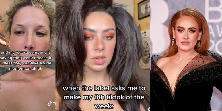 Artists Accuse Record Labels Of Forcing Viral TikTok Moments Halsey, Charli XCX, Adele