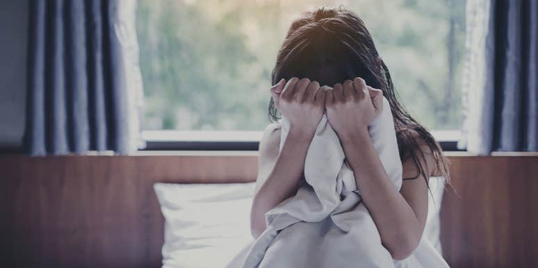 My Friend Was Sexually Assaulted In My Bed: When 'No' Means Nothing upset woman in bed